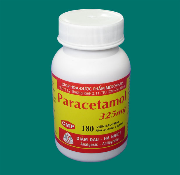 paracetamol 325 mg 325mg  Paracetamol Mekophar